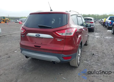 2014 Ford Escape Titanium из США, поврежденный, VIN 1FMCU9J98EUA75107